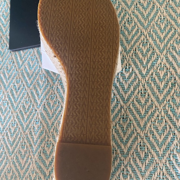 Michael Kors Wedges (White) w/Silver Hardware - Picture 12 of 12